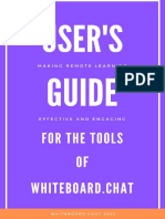 Guide To Tools of Whiteboard - Chat