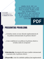 Gobierno Abierto y Lucha Contra La Corrupción