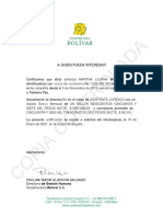 Certificado Laboral Salario Ordinario Con Comisiones