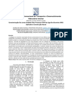 Caracterização Da Junta Soldada Pelo Processo FSW Na Liga de Aluminio 5052 Aplicado A Construção Naval