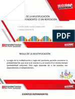 Regla de La Multiplicación Sucesos Dependientes o Sin Reposición