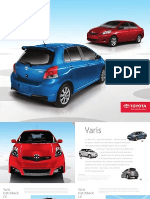 bâche pour Toyota Yaris (2011 - Aujourd'hui )