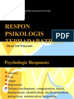 Respon Psikologis Terhadap Stress
