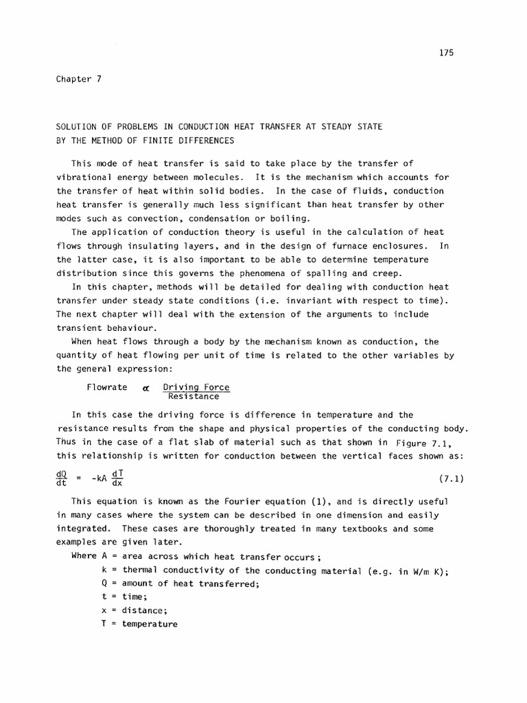 Finite Difference Heat Transfer | PDF | Thermal Conduction | Heat Transfer