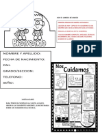 ACTIVIDADES DE PRIMERO PRIMERA SEMANA