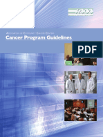 Cancer Program Guidelines 2012