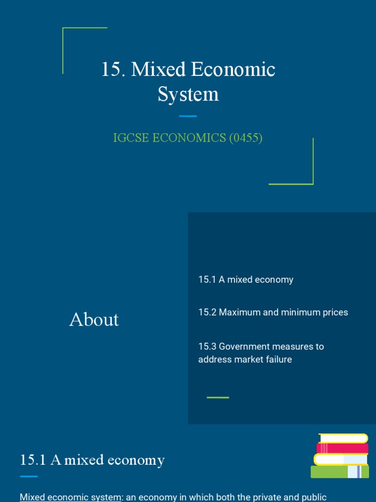 15 Mixed Economy PDF Demand Price Elasticity Of Demand