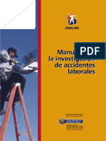 Manual para la Investigación de Accidentes Laborales