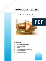 Proposal Usaha Roti Bakar