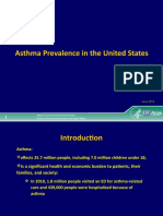 Asthma Prevalence in The United States