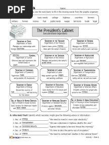 A Very Big Branch Fillable Activities