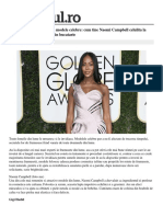 Trucuri de Frumusete de La Modele Celebre: Cum Tine Naomi Campbell Celulita La Distanta Cu Un Ingredient Din Bucatarie
