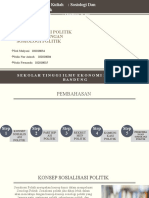 Kelompok 2-Konsep Sosialisasi Politik Dan Perkembangan Sosiologi Politik