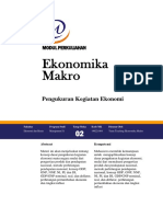 Ekonomika Makro - Modul 2 Pengukuran Kegiatan Ekonomi