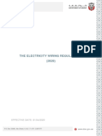 The Electricity Wiring Regulation