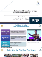 Accelerating Indonesia's Infrastructure Through Public Private Partnership