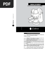 CAFETEIRA CADENCE EXP302 Manual