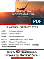 Week 3 Life Mastery Accelerator Presentation 2019