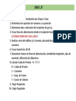 Guía para de Cálculo GAS L.P.