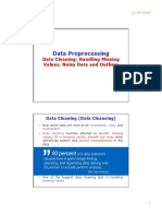 Class4 DataPreprocessing DataCleaning 22sept2020