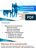 Semana 5 Barreras y Patologias de La Comunicacion