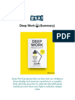 Deep Work by Cal Newport: Rules, Summary & Free PDF 📘