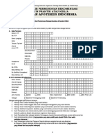 Formulir Rekomendari SIPA - Apotek _ Klinik
