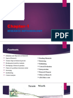 Chapter-1: Research Methodology