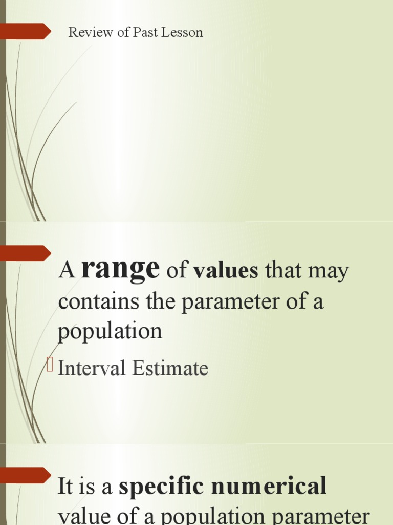 Review of Past Lesson | PDF | Opinion Poll | Arithmetic