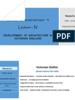 Lecture 05. (development of arch in england)