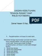 Cara Hitung Kebutuhan Tenaga Perawat Rawat Inap RSUD