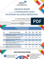 Materi Dirsesyan BKKBN - Kebijakan Perluasan Akses Pely KB