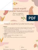 Dampak Negatif Produk Bioteknologi