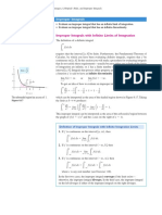 Improper Integrals Chapter 8