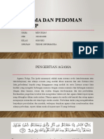 AGAMA DAN PEDOMAN HIDUP