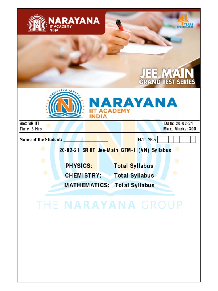 JEE Main Physics Practice Test | PDF | Photoelectric Effect | Waves
