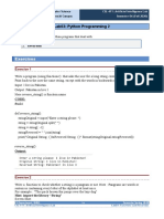 Lab03: Python Programming 2: Exercises