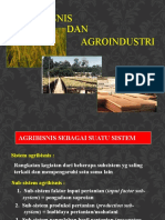 Agribisnis Dan Agroindustri