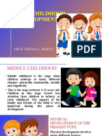 Middle Childhood Development