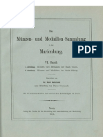 Die Münzen- und Medaillen-Sammlung in der Marienburg. Bd. VI. 1. Abth.