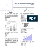 Pengetahuan Kuantitatif TRY OUT 1 TES POTENSI SKOLASTIK PROGRAM INTENSIF UTBK 2019