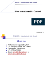 Lect 1 - Intro To Automatic Control 2021