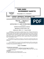 Tamil Nadu Government Gazette Published by Authority Eb