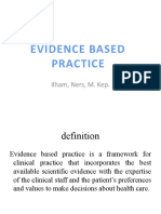 Evidence Based Practice: Ilham, Ners, M. Kep