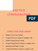 Sap Fico Configuration