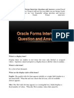 Oracle Form Q