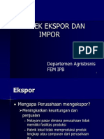 Praktek Ekspor Dan Impor