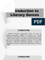 Introduction To Literary Genres