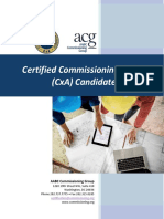 CxA Candidate Handbook