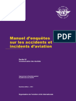 9756_p4_cons_fr    Manuel OACI d'enquetes sur les accidents et incidents d'aviation